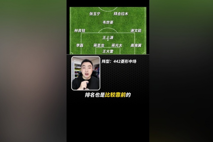 袁甲預測國足首發：可能塞爾吉尼奧要替補，首發是韋世豪