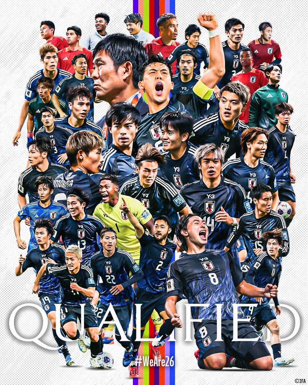 斷層領(lǐng)先！日本7輪6勝1平提前晉級世界杯，全球除東道主外首隊！