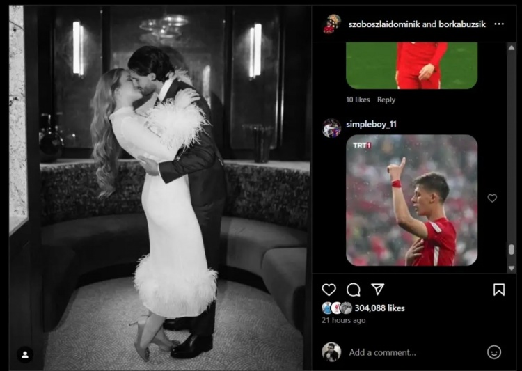 沒完沒了？索博曬結婚照，評論區(qū)還有很多球迷在刷居勒爾圖片