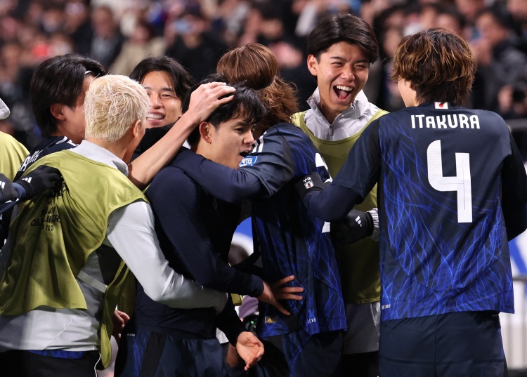 日本隊22名旅歐球員中15人來自五大聯賽，是22年3月出線時的兩倍